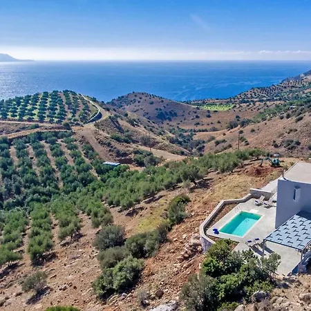 Tranquil Sea View With Private Pool, Just 2km From The Beach! Agia Galini