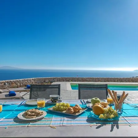 Tranquil Sea View With Private Pool, Just 2km From The Beach! Agia Galini