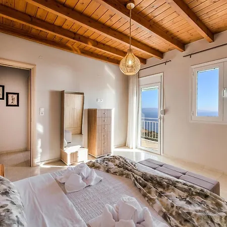 Tranquil Sea View With Private Pool, Just 2km From The Beach! Agia Galini